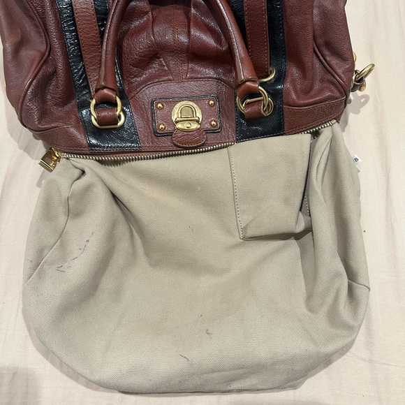Marc Jacobs Hudson Collection Bowler Chestnut - Picture 8 of 10